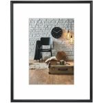 Hama rámeček plastový SEVILLA, černá, 60x80 cm, plastové sklo – Zboží Živě