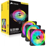 Corsair iCUE QL120 RGB PWM Triple Fan CO-9050098-WW – Zboží Mobilmania