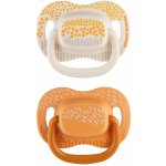 Canpol Babies symetrických silikon Neon Love Baby růžovo žlutá 2 ks – Hledejceny.cz