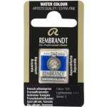 Rembrandt akvarelová barva v půlpánvičce 503 French Ultramarine – Hledejceny.cz