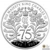 The Royal Mint Limited Stříbrná mince 75. narozeniny krále Karla III. UK 2023 proof 28,28 g