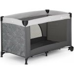 Petite&Mars Cestovní postýlka Nyja Urban Jungle Charcoal – Zboží Mobilmania