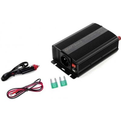 Kraft&Dele 12V-230V 300/600W, čistá sinusoida, KD1257 – Sleviste.cz