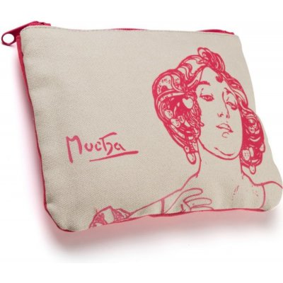 Alfons Mucha Ruby plátěná etuje Etuje – Sleviste.cz