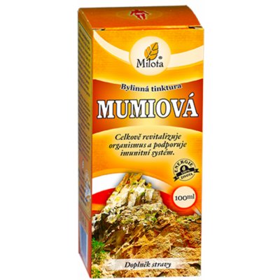 Milota Mumiová Bylinná tinktura 100 ml – Hledejceny.cz