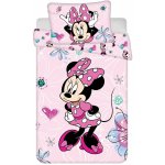 Jerry Fabrics Disney povlečení Minnie Flowers 02 baby 100 x 135 40 x 60 cm – Zbozi.Blesk.cz