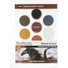 PanPastel Sada 7 suchých pastelů Sketch&Tone