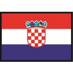 Motomarine Chorvatská vlajka z polyesteru, 20 × 30 až 50 × 75 cm Provedení: 30 x 45 cm – Hledejceny.cz