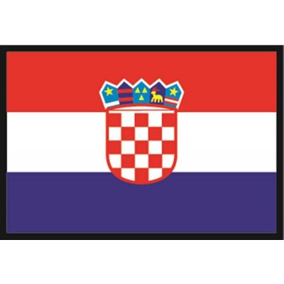 Motomarine Chorvatská vlajka z polyesteru, 20 × 30 až 50 × 75 cm Provedení: 30 x 45 cm – Hledejceny.cz