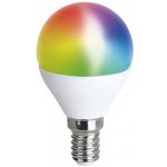 Solight Chytrá WiFi žárovka LED miniglobe E14 5W RGB – Zboží Mobilmania