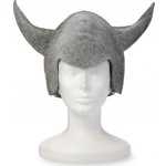 Wooline Čepice Viking s rohy šedá – Sleviste.cz
