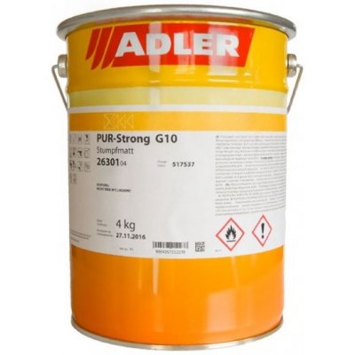 Adler Česko PUR-Strong 4 kg G70 Hedvábný mat – Zbozi.Blesk.cz