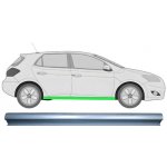 Opravný plech prahu na Toyota Yaris 2006-2011 / Levá = Pravá (symetrická)
