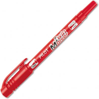 Pilot Twin Marker BeGreen červený – Zboží Živě