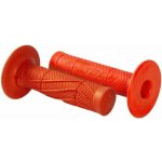 RTECH gripy Wave měkké, oranžové, pár, délka 118 mm | Zboží Auto