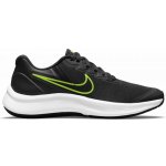 Nike Star Runner 3 anthracite/green/black 2776 – Sleviste.cz