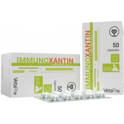 Vetapro Immunoxantin přípravek na posílení imunity 50 kapslí – Hledejceny.cz