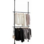 Wenko Herkules Basic teleskopický šatní stojan černý – Zboží Mobilmania