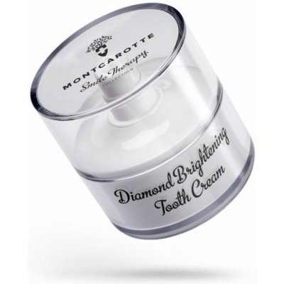 Montcarotte Diamond Brightening Tooth Cream Vanilla Orchid zubní krém Diamantový lesk s extraktem vanilkové orchideje 60 ml.