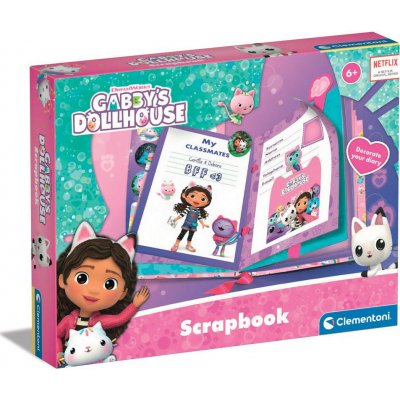 Clementoni Tajný deníček Gabby Gabby´s Dollhouse – Hledejceny.cz