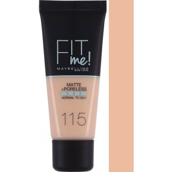 Maybelline Fit Me make-up 115 Ivory Matte + Poreless 30 ml