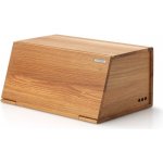 Dřevěný chlebník 40 x 26 cm dub - Continenta – Sleviste.cz