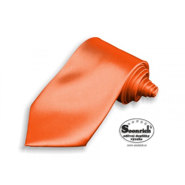 Soonrich kravata oranžová kjs006 od 170 Kč - Heureka.cz