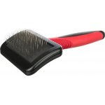 Trixie Jemný kartáč tenké drátěné štětiny plastová rukojeť 9 x 16 cm – Zboží Dáma