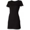 Dámské šaty SF Skinnifit dámské letní tričkové šaty černá