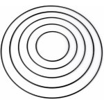 Kreatinka Kovový kruh na obháčkování ČERNÝ 40cm – Zboží Dáma