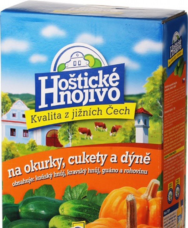 Nohelgarden Hnojivo HOŠTICKÉ na okurky a cukety 1 kg