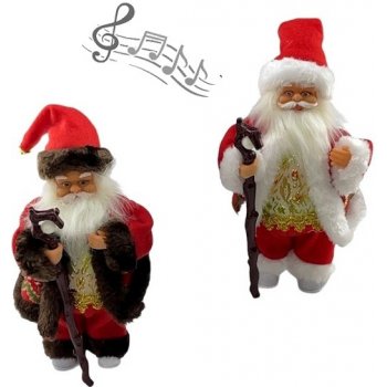 Verk 7188 Zpívající a tančící Santa Claus 25 cm
