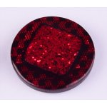 Knoflík 25 mm kulatý Varianta: 3 červený – Hledejceny.cz