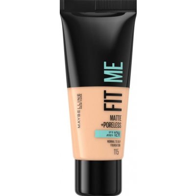 Maybelline Fit Me Matte + Poreless Make-up 115 Ivory 30 ml – Hledejceny.cz