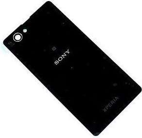 Kryt Sony Xperia Z1 mini/compact D5503 zadní + lepítka černý