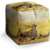 Taburet Sablio Taburet Cube Gepard: 40x40x40 cm