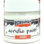 Pentart Akrylová barva matná 50 ml BÍLÁ – Zbozi.Blesk.cz