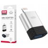 Adaptér a redukce k mobilu XO USB OTG pro iPhone 8-pin Lightning silver XO-NB186