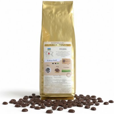 Golden Coffee Rwanda 100% Arabika alacaffé zrnková 0,5 kg – Hledejceny.cz