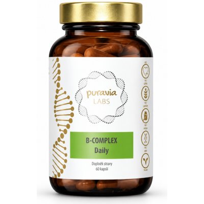 Puravia LABS B-komplex daily 60 kapslí – Hledejceny.cz