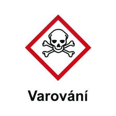 Toxické - varování 105x148mm - samolepka – Hledejceny.cz