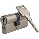Assa Abloy FAB 3 HOME Cylindrická vložka s prostupovou spojkou 40/55, bezpečnostní třída: RC3, 6 stavítek, saténový nikl L91TB01636.1140 – Zboží Mobilmania