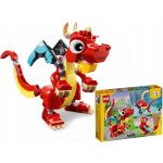 LEGO® Creator 31145 Červený drak – Zboží Živě