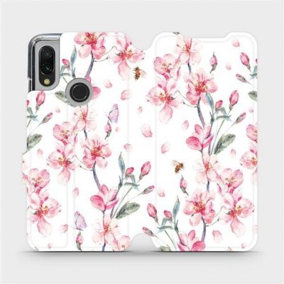 Mobiwear - Xiaomi Redmi 7 - M124S Růžové květy – Zboží Živě