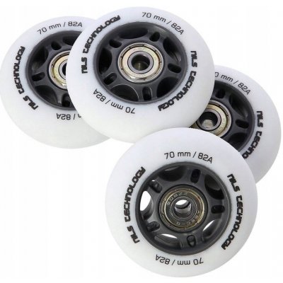 Nils Extreme PU 70 mm 82A s ložisky ABEC9 4 ks – Zboží Dáma