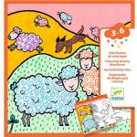 DJECO Zábavná krabička s omalovánkami a hrami Farma – Hledejceny.cz