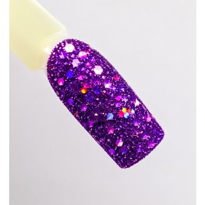 NL nails professional GLITTER MIX SHINE RAINBOW purple – Hledejceny.cz