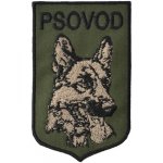 NAVYS Nášivka znak PSOVODA ZELENÁ – Zboží Dáma