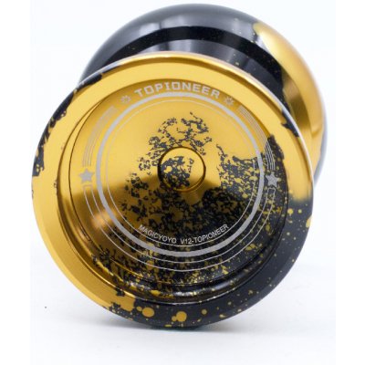 Magicyoyo YoYo V12 TOPIONEER Black with Gold Splash – Zboží Dáma