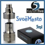 SvoëMesto Clearomizér Kayfun 5 Stříbrný 5ml – Zboží Dáma
